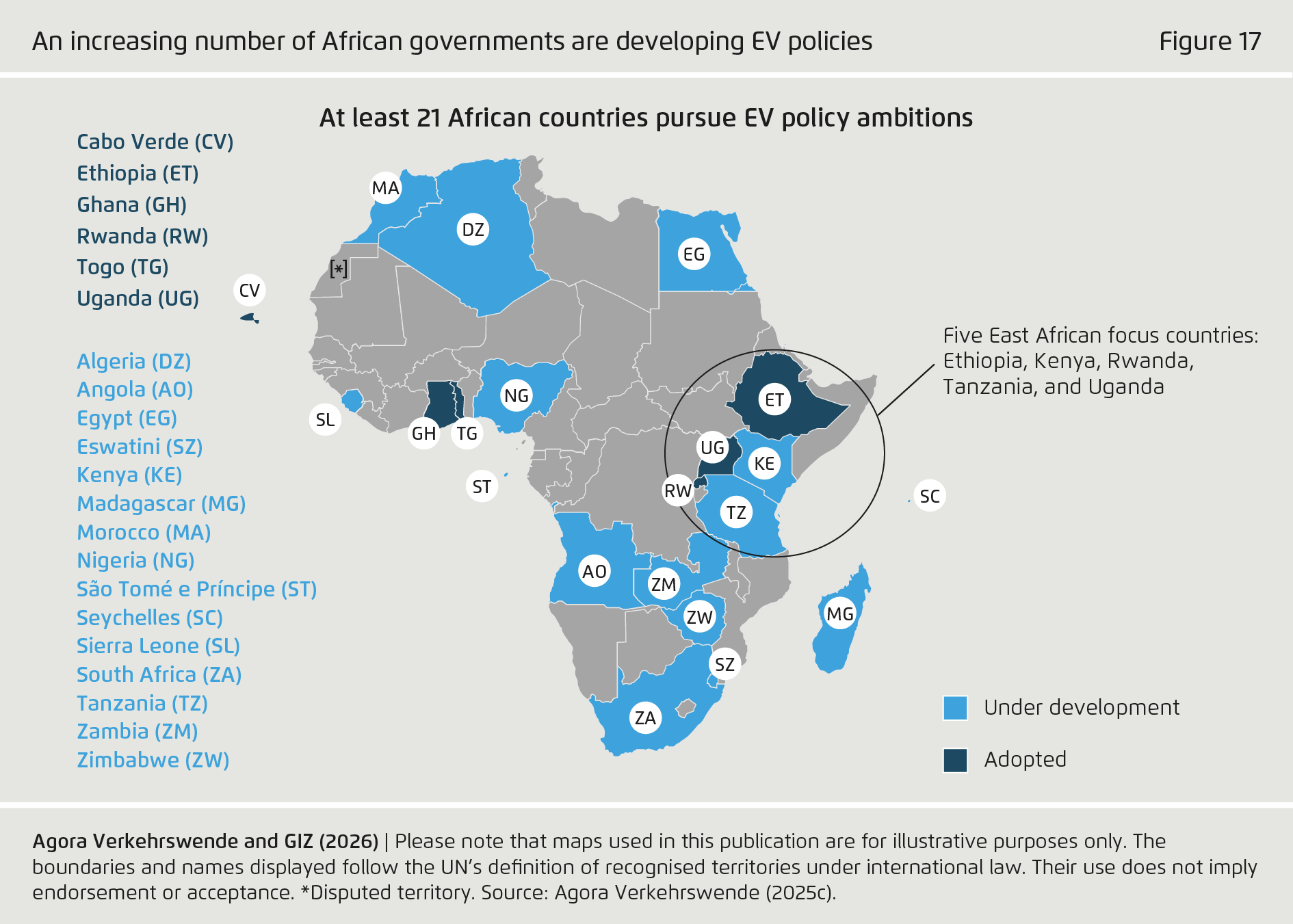 Preview for An increasing number of African governments are developing EV policies